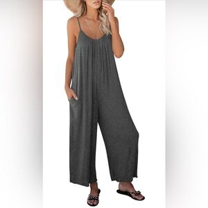 Women's Gray Jumpsuit